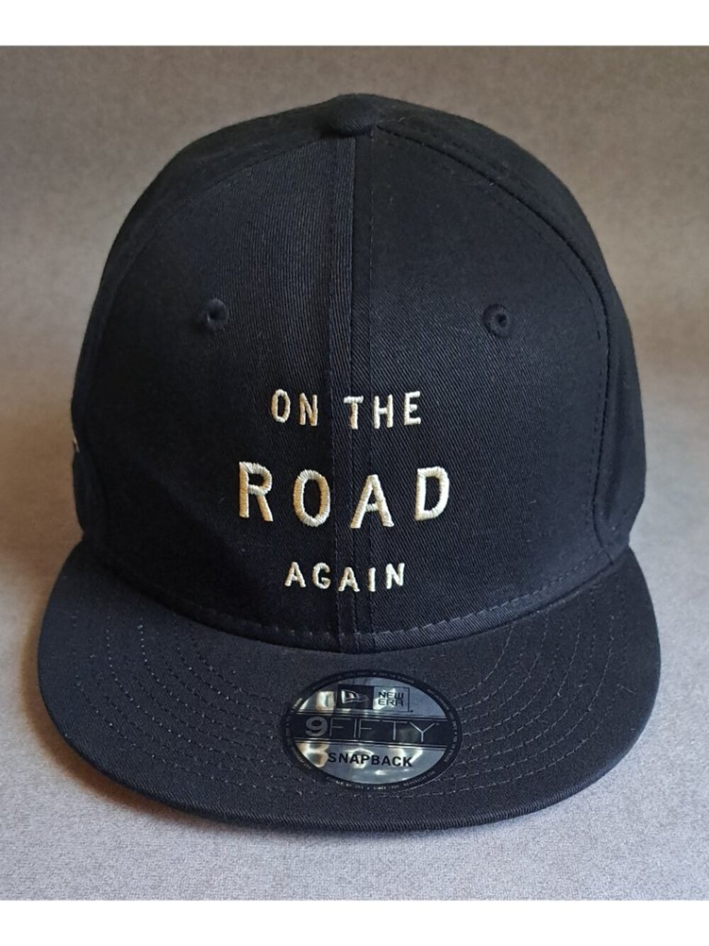 On The Road Again USED Hat (Snapback, Willie Nelson, Live Nation, New Era)